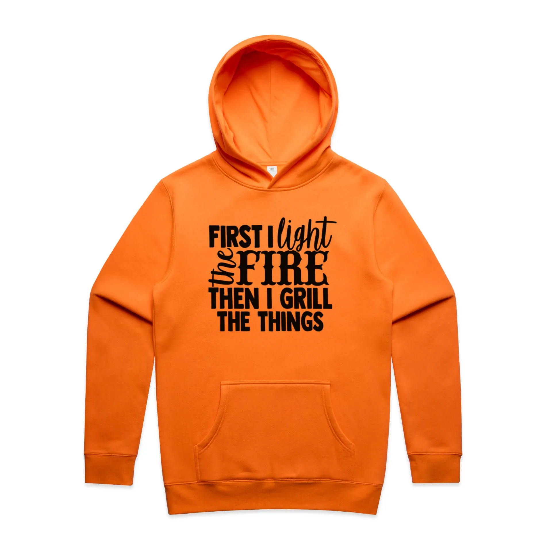 Light the Grill – Men's Hooded Sweatshirt