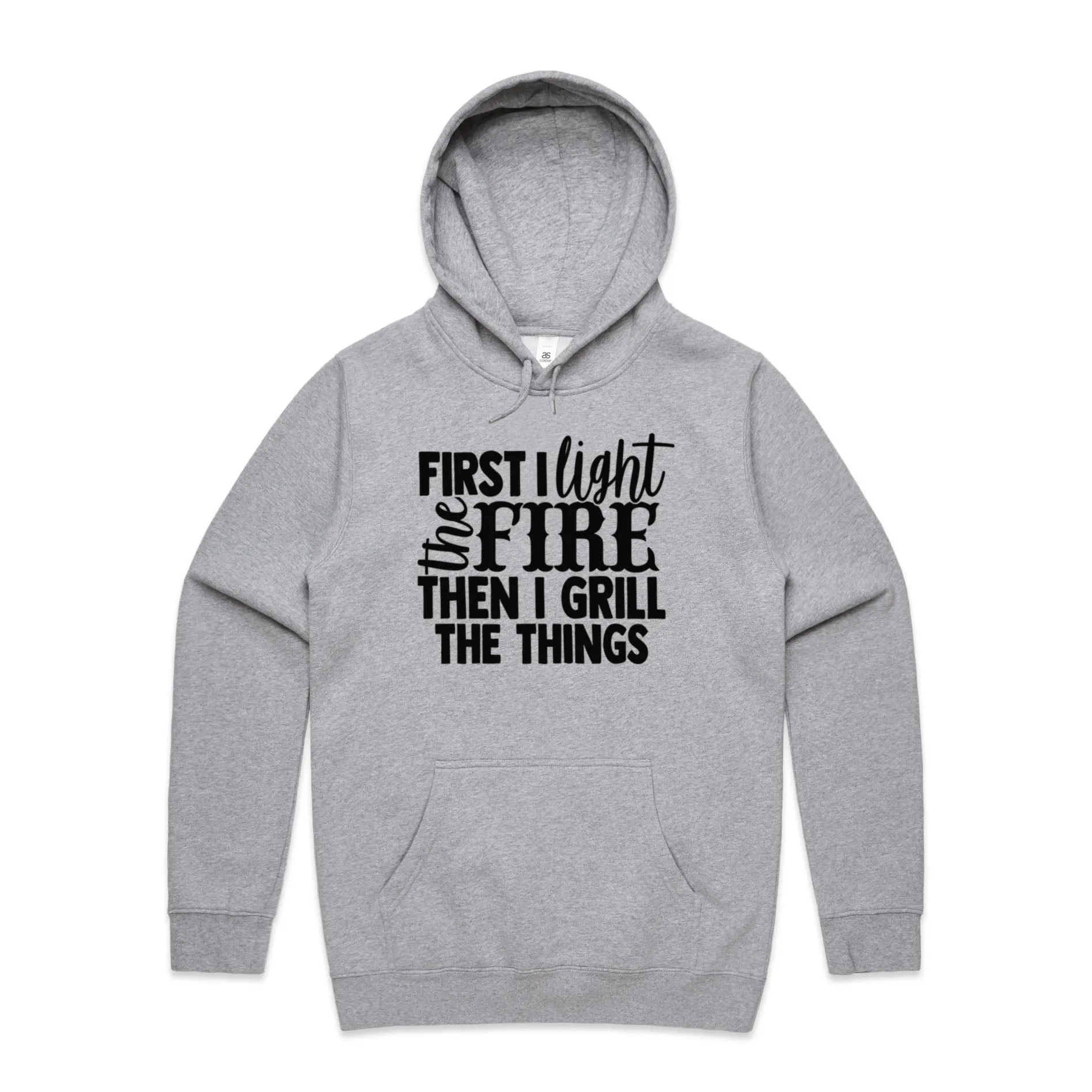 Light the Grill – Men's Hooded Sweatshirt