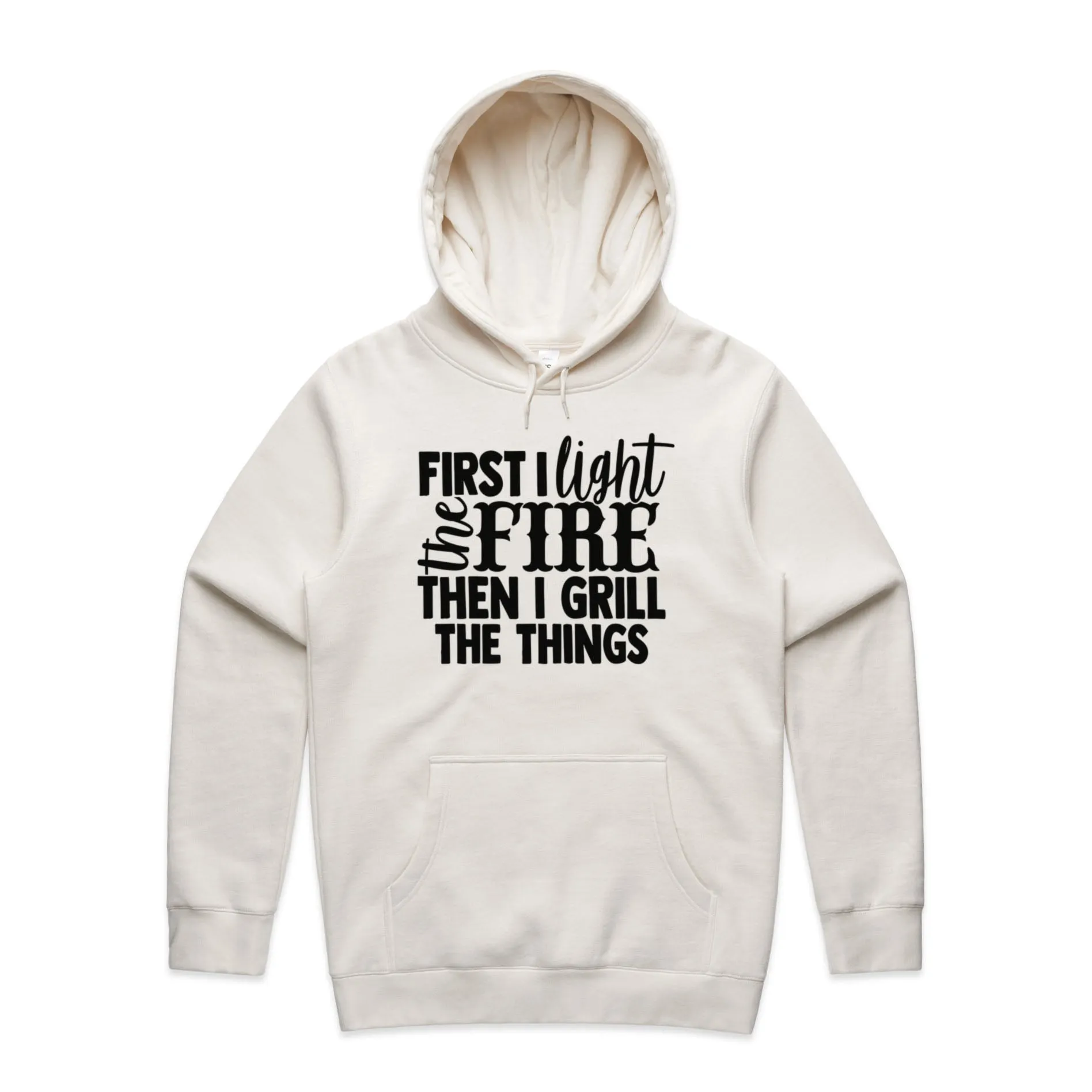 Light the Grill – Men's Hooded Sweatshirt