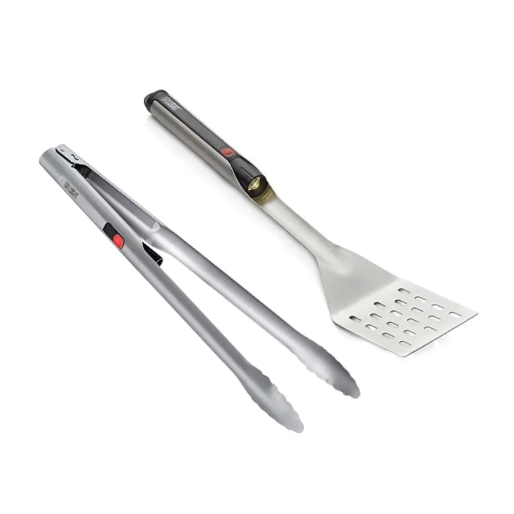 Lighted Grill Spatula & Tongs Set