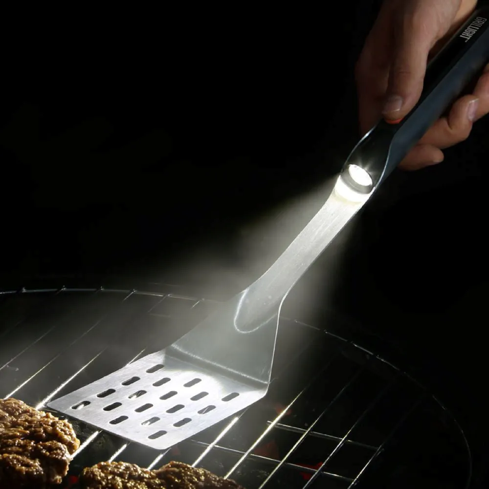 Lighted Grill Spatula & Tongs Set