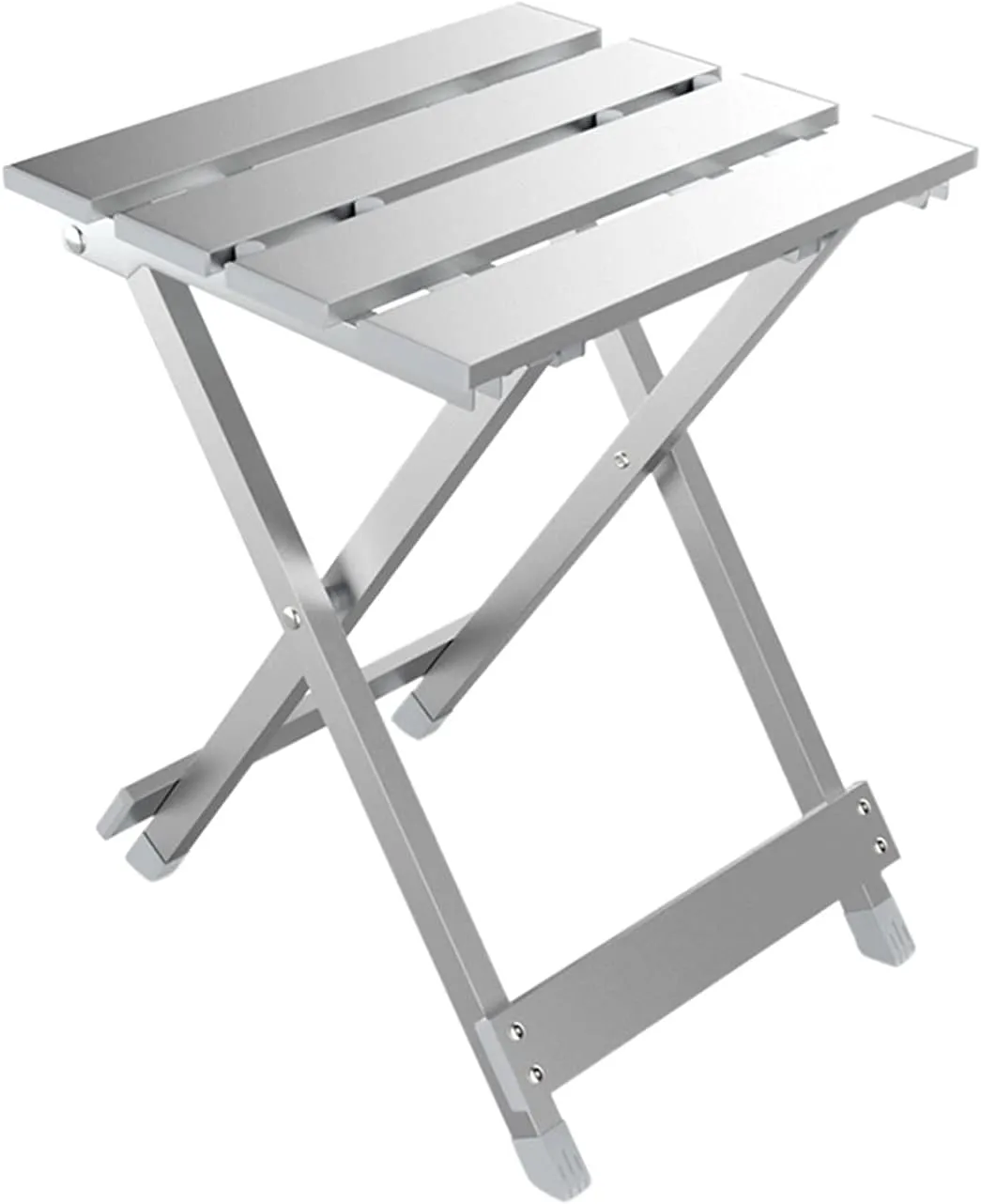 Lightweight Aluminum Alloy Folding Stool Portable Outdoor Fishing Chair Camping Stable and Durable Pony Zha