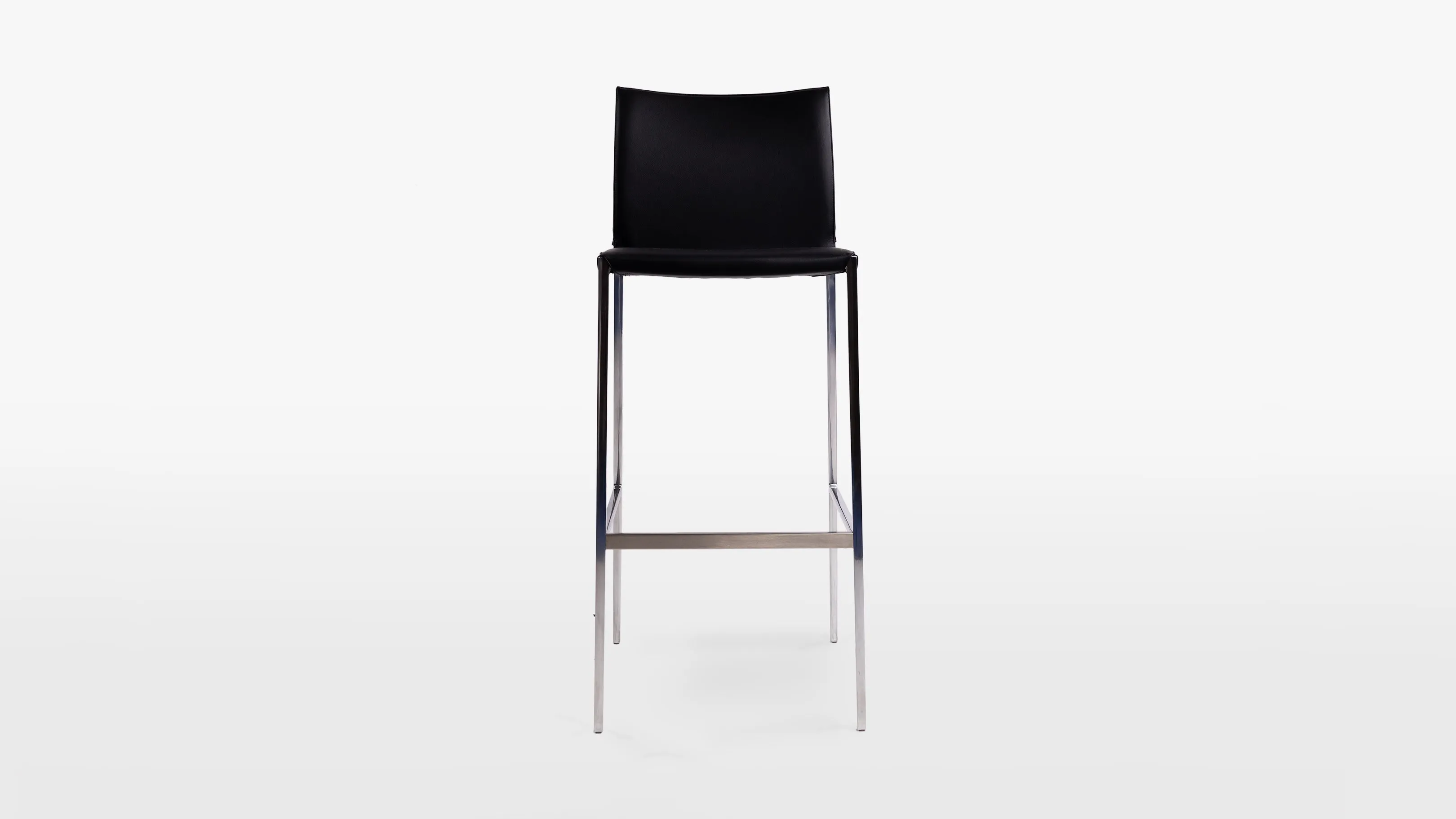 Lio Barstool Black Leather