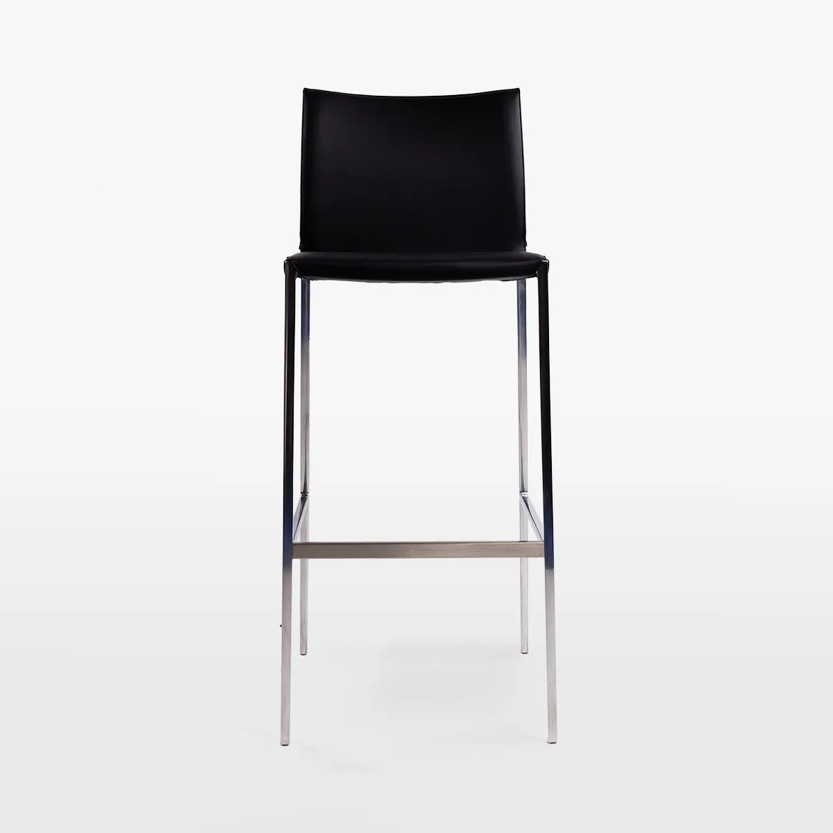 Lio Barstool Black Leather