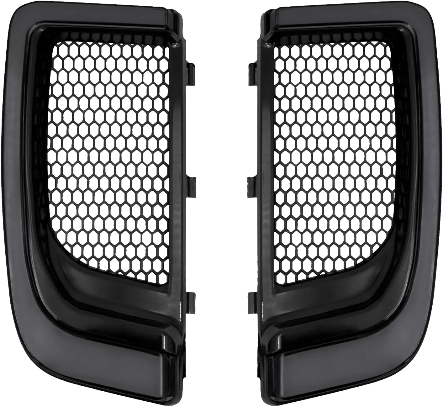 Lower Fairing Grill Light LED Turn Signal Running Light Fit for Harley Road Glide Street Glide Electra Glide Ultra Limited 2014-2023 Smoke
