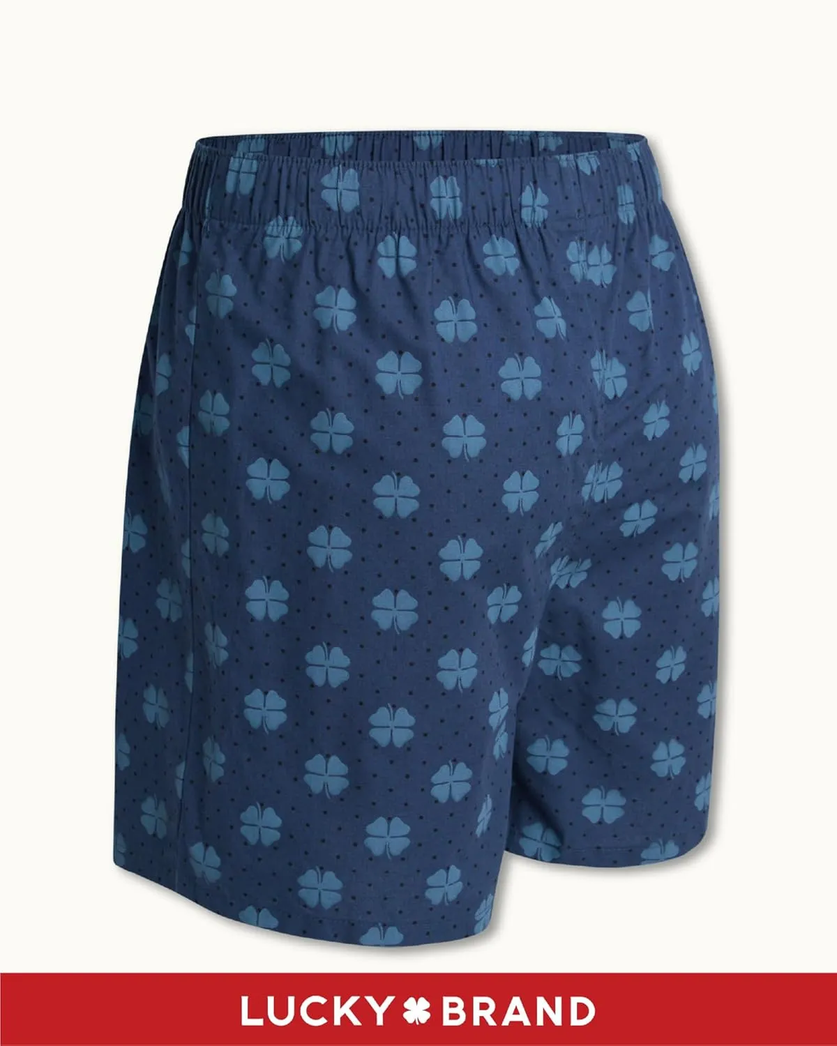 Lucky Brand Men's Boxer Shorts – 3 Pack Woven Boxers for Men With Functional Fly - Lightweight Men's Underwear Boxers (S-XL)