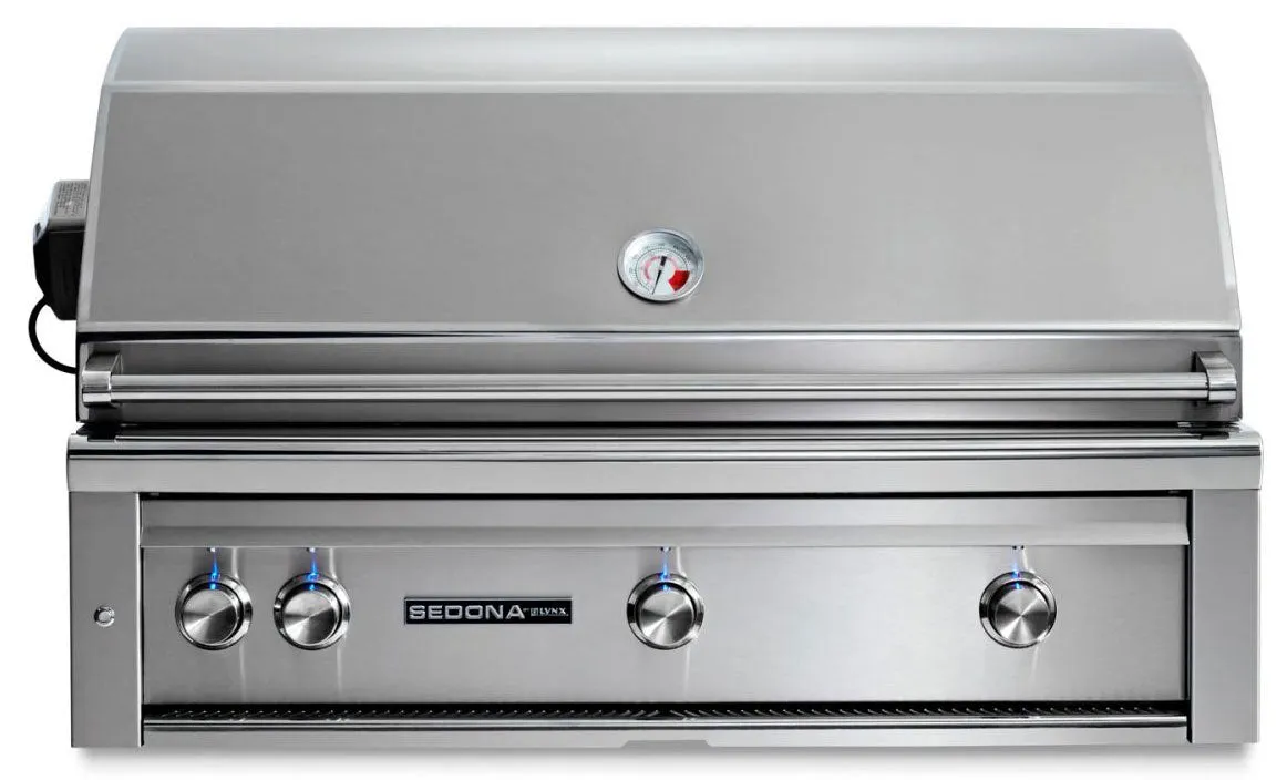 Lynx Sedona 42 Inch Natural Gas Grill with ProSear Burner and Rotisserie