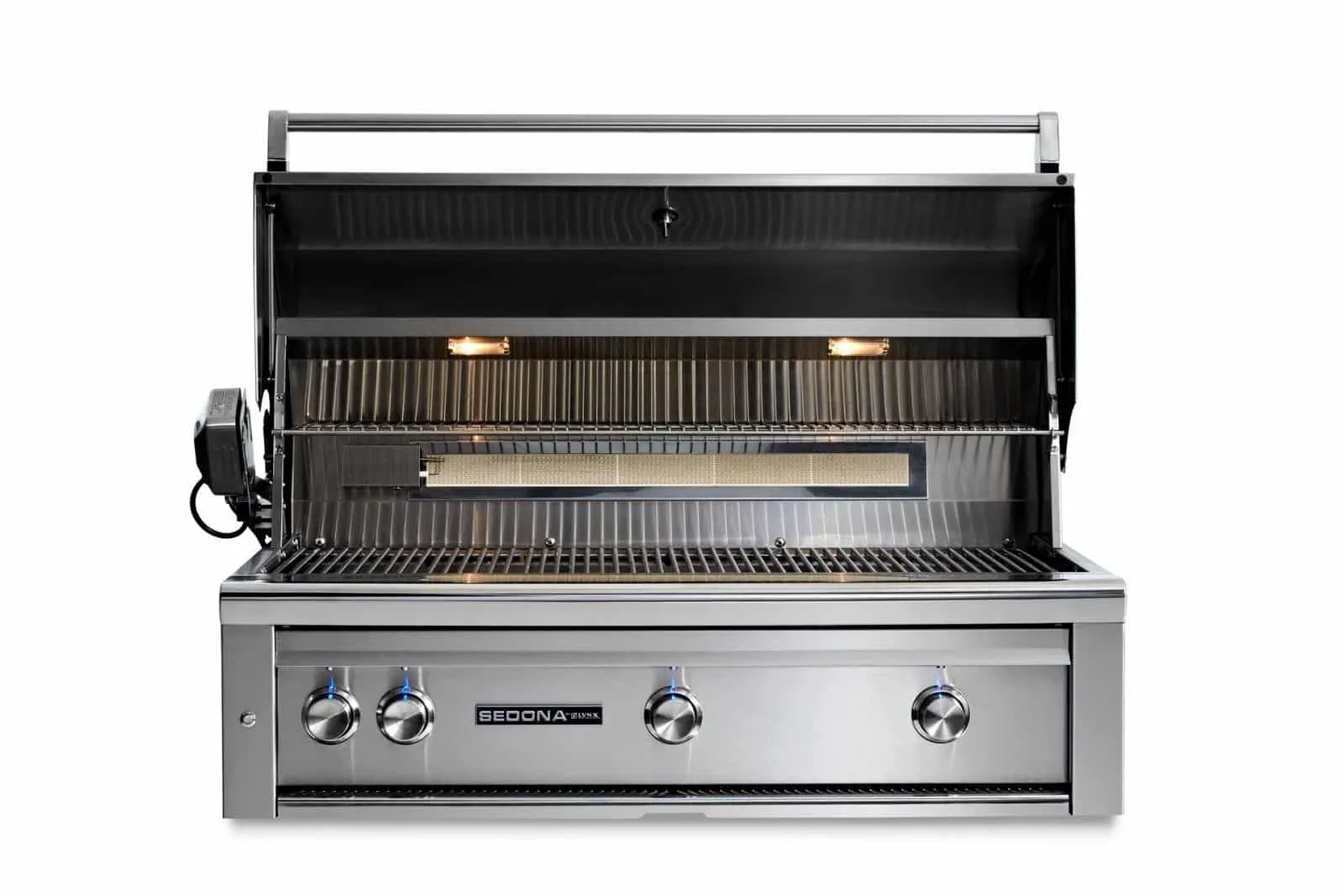 Lynx | Sedona 42" Built-In Gas Grill with One Infrared ProSear Burner, Two Stainless Steel Tube Burners & Rotisserie