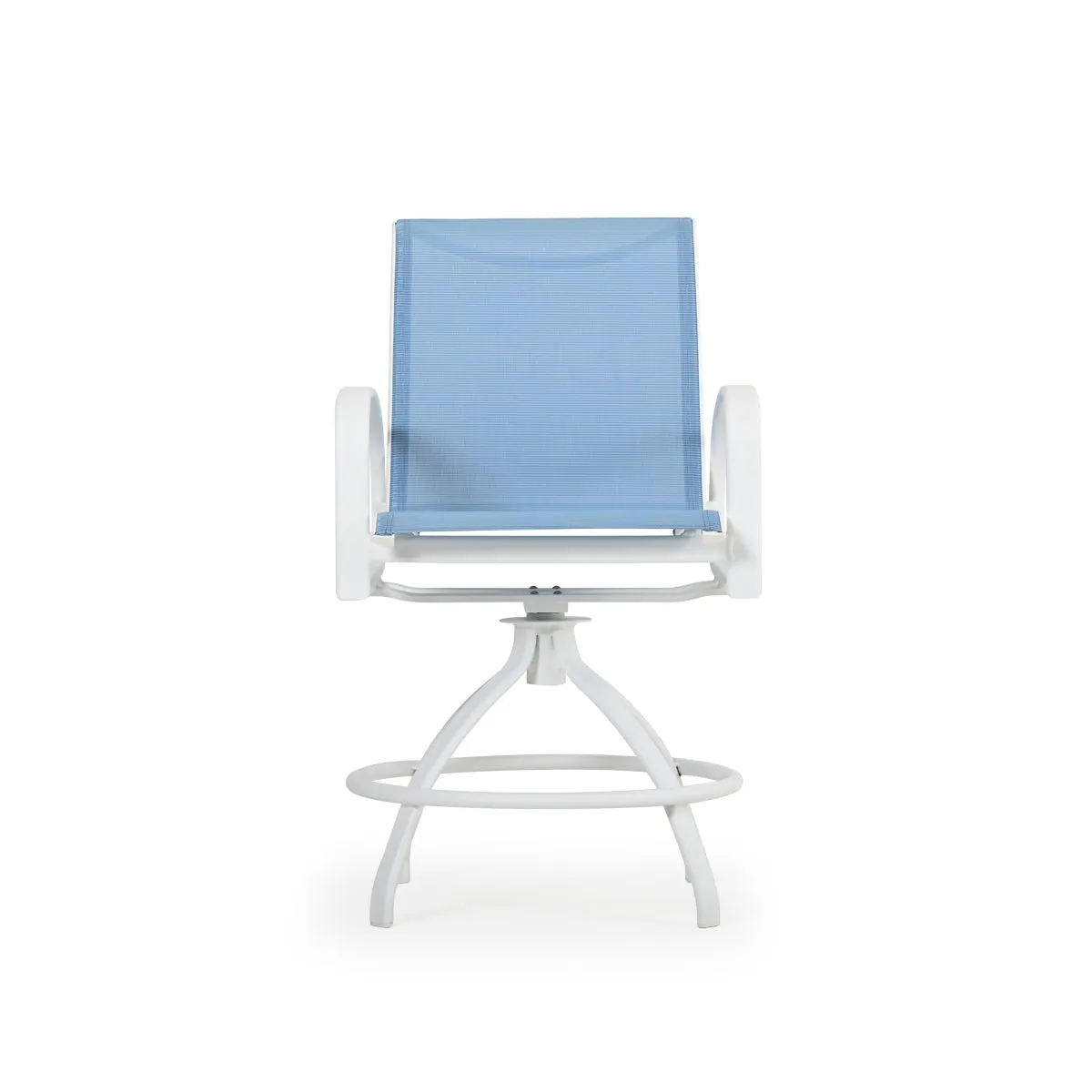 Madeira Outdoor Sling Swivel Counter Stool