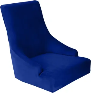 MAGICLULU Dining Chair Cover Stool Cover for Seat Chair Slipcovers Chair Cushion Covers for Dining Chairs Dining Chair Seat Cover Chair Covers Cover for Chair Waterproof Polyester Blue