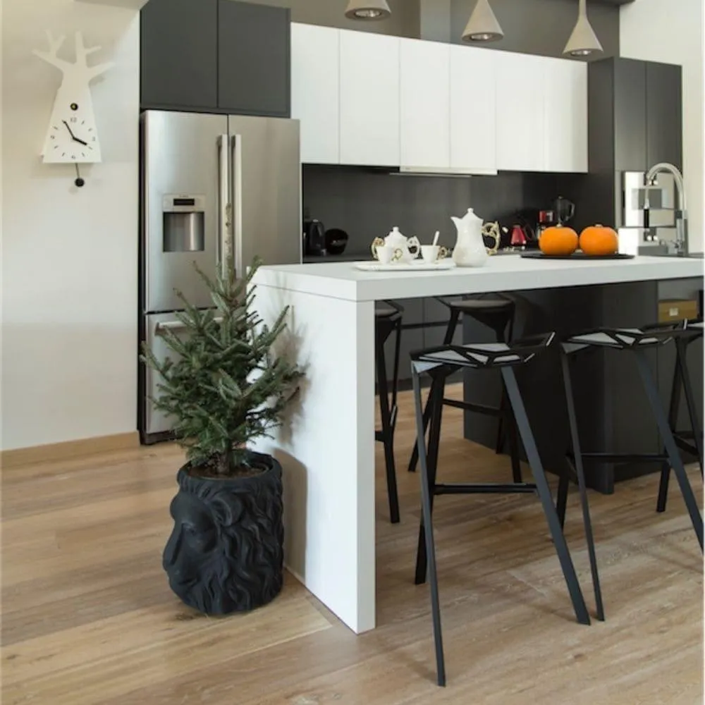 Magis Stool One h. 77 cm. anodized black