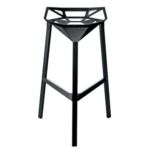 Magis Stool One h. 77 cm. anodized black