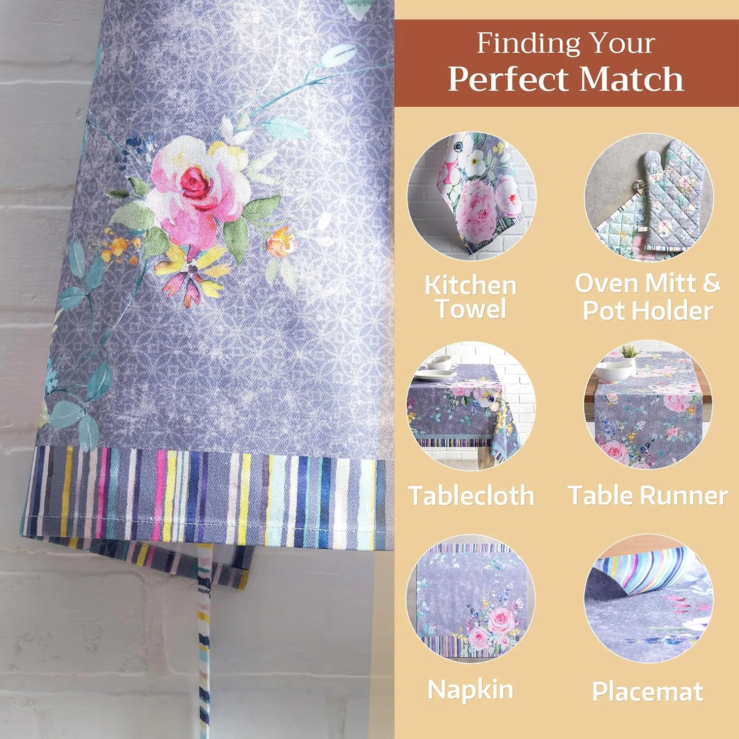 Maison d'Hermine 100% Cotton Apron for women with Pocket Kitchen Chef Apron for Men Gifts for Mothers day Cooking Baking