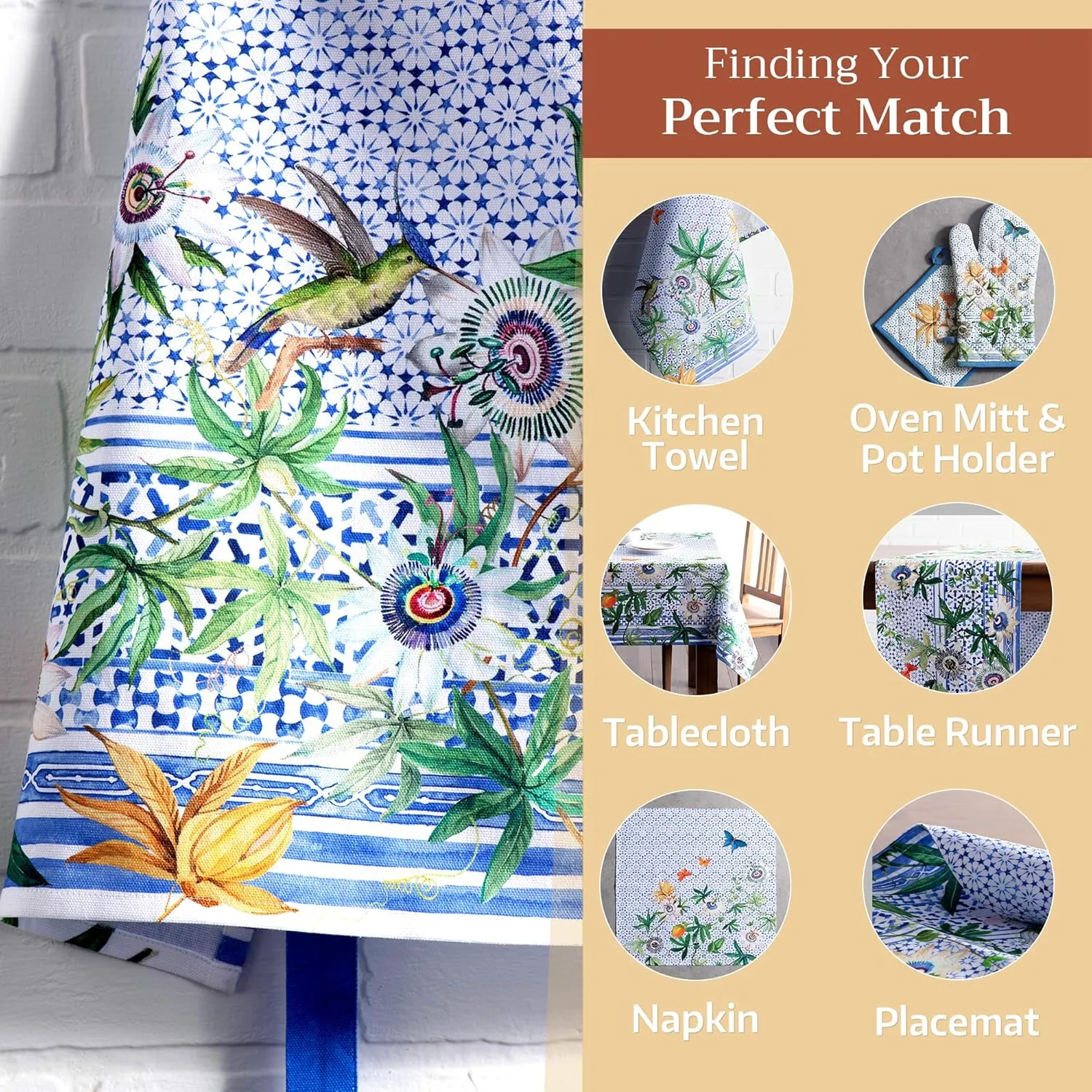 Maison d'Hermine 100% Cotton Apron for women with Pocket Kitchen Chef Apron for Men Gifts for Mothers day Cooking Baking