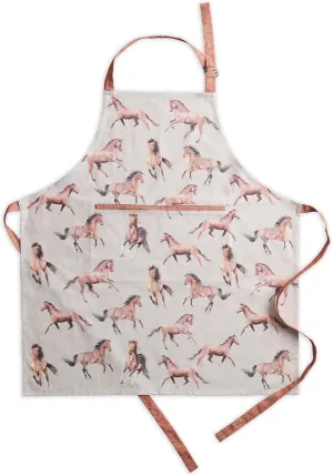Maison d'Hermine 100% Cotton Apron for women with Pocket Kitchen Chef Apron for Men Gifts for Mothers day Cooking Baking