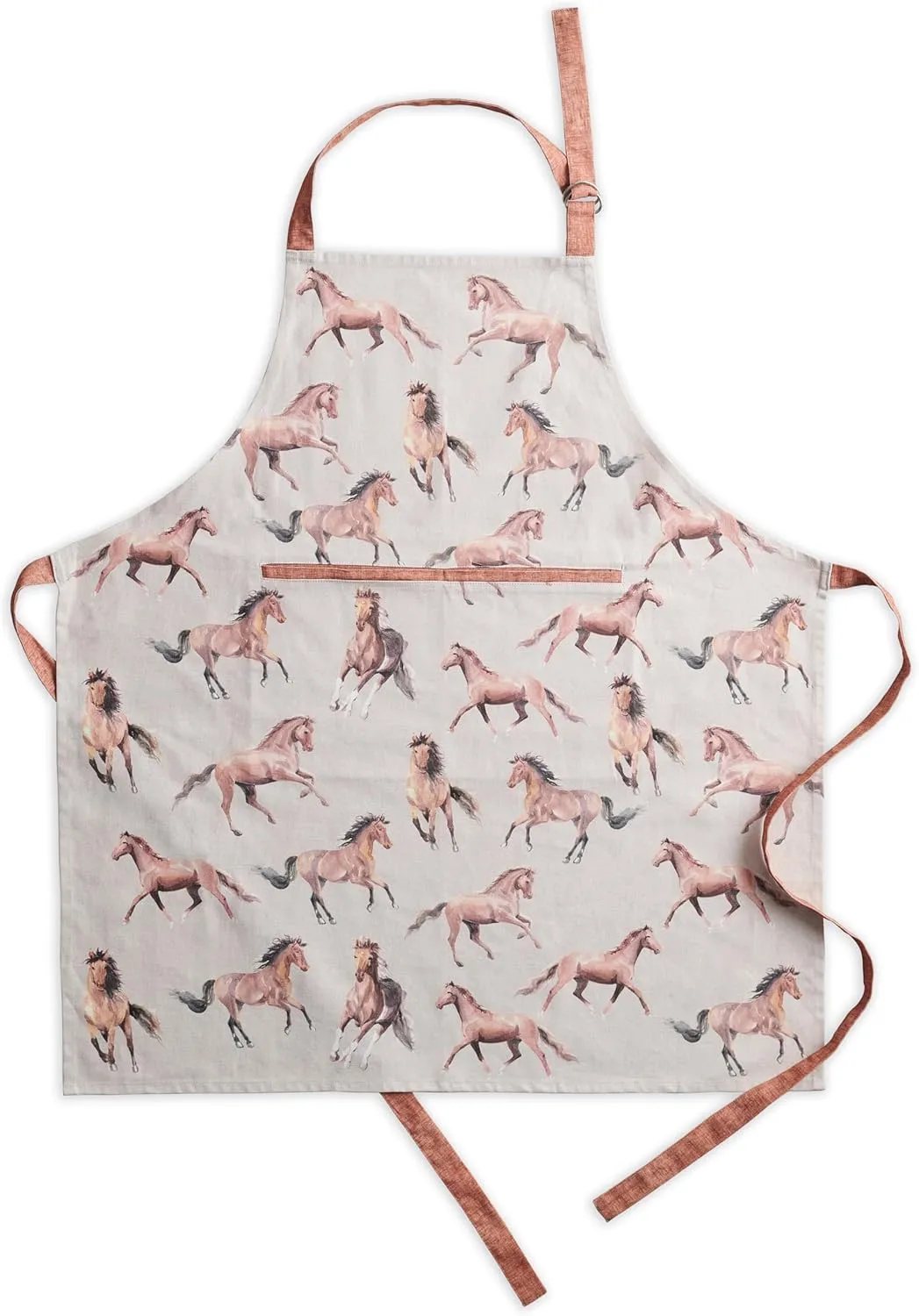 Maison d'Hermine 100% Cotton Apron for women with Pocket Kitchen Chef Apron for Men Gifts for Mothers day Cooking Baking