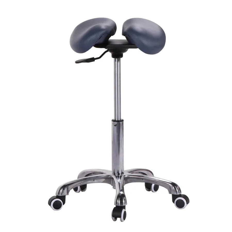 Master Massage Berkeley Ergonomic Split Seat Style Saddle Stool (2 Color Options)