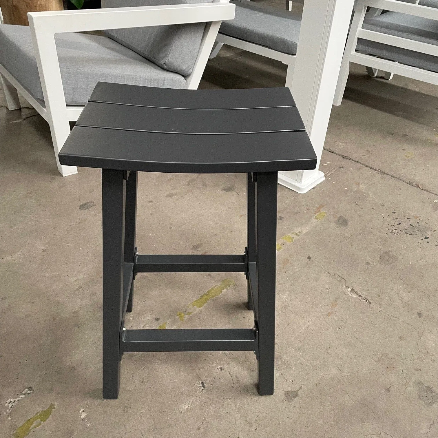 Matzo Bar Stool Gunmetal