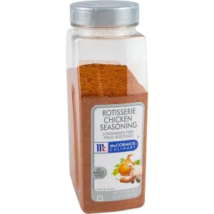 McCormick Culinary Rotisserie Chicken Seasoning, 24 oz - One 24 Ounce Container Chicken Seasoning Rub to Create Authentic, Slow Roasted Rotisserie Flavor