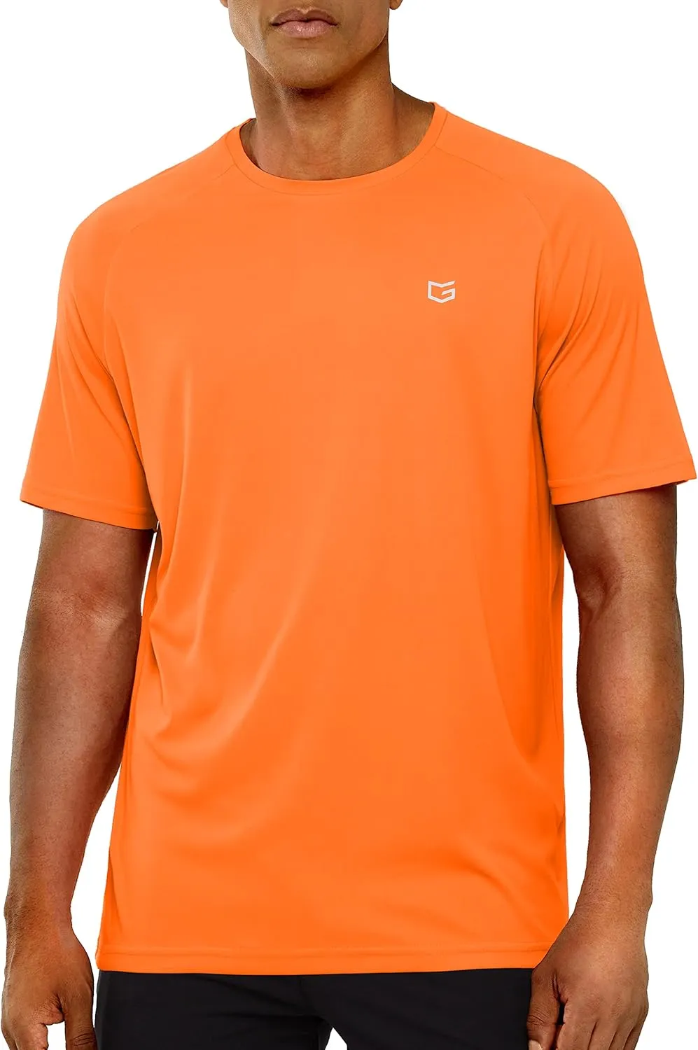 Men's Dry Fit Short Sleeve T-Shirt Crewneck Lightweight Tee Shirts for Men Workout Athletic Casual