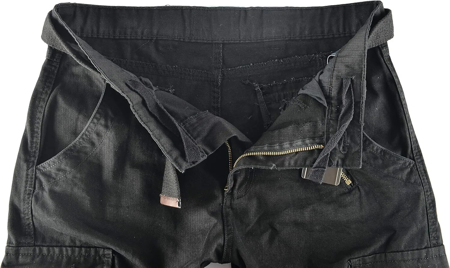Men's Wild Cotton Casual Military Army Cargo Camo Combat Work Cargo Hiking Pants with 8 Pocket