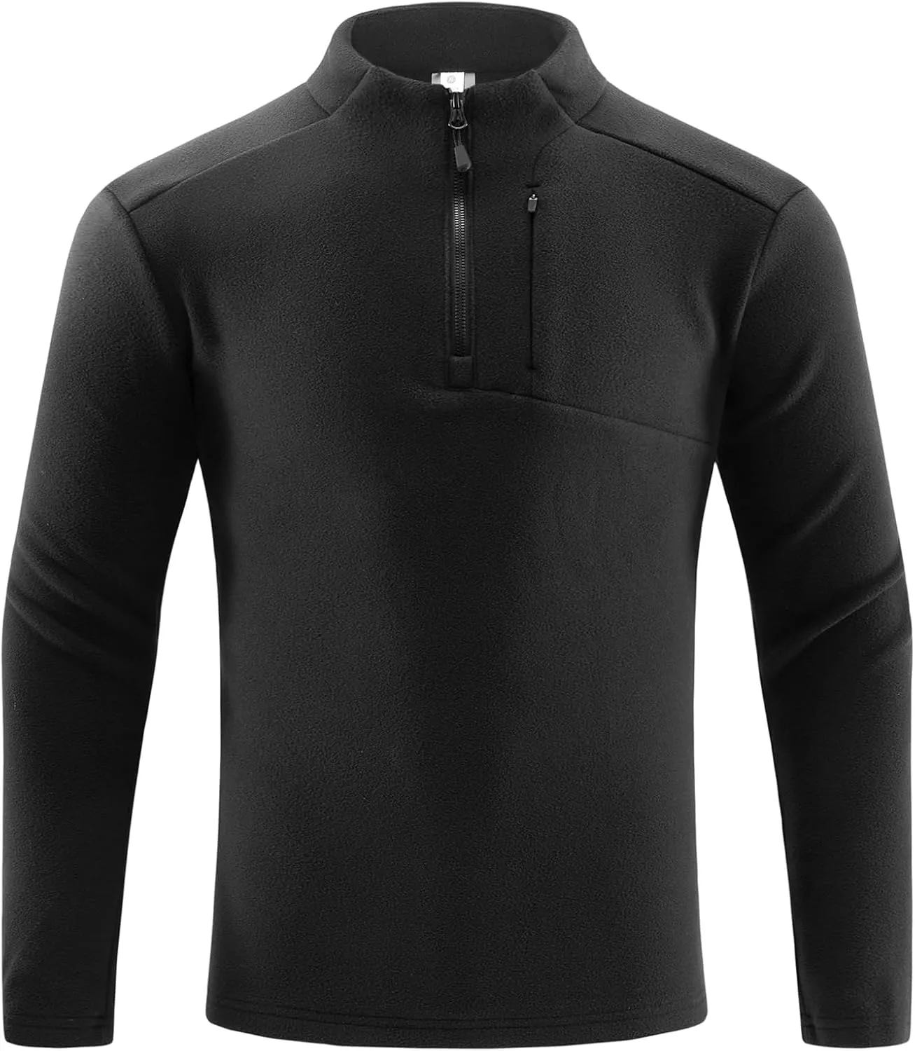 Mens Winter Sweatshirts Premium Fleece Outdoor Thermal Quarter-Zip Pullover, Camping Skiing Shirs for Men