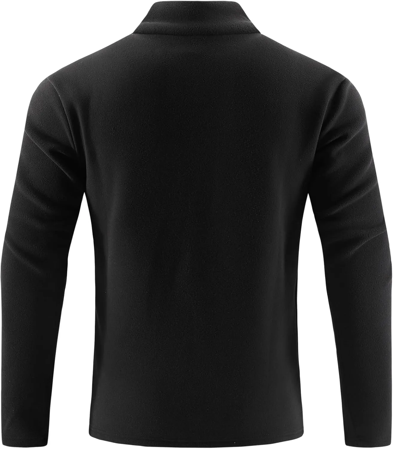 Mens Winter Sweatshirts Premium Fleece Outdoor Thermal Quarter-Zip Pullover, Camping Skiing Shirs for Men