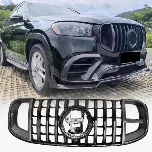 Mercedes Benz GLS63 X167 AMG 2020-2025 Front Grille Carbon Fiber