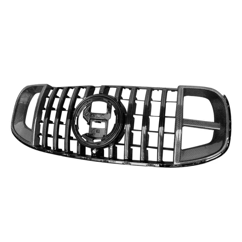 Mercedes Benz GLS63 X167 AMG 2020-2025 Front Grille Carbon Fiber