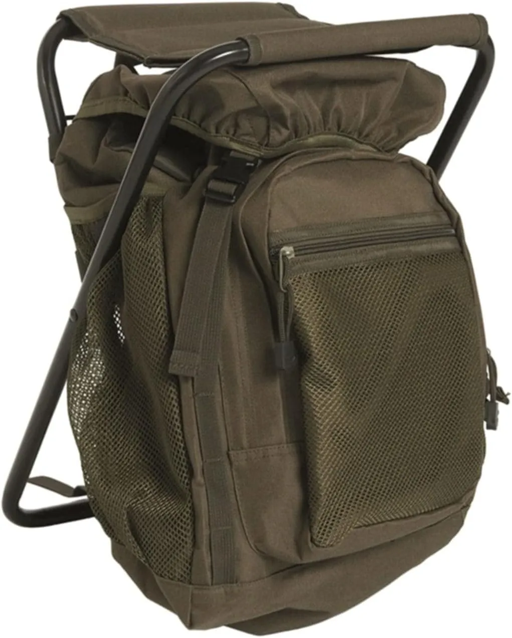 MIL-TEC Backpack with Frame Folding Sheet, 6.6 gal (20 L) - green