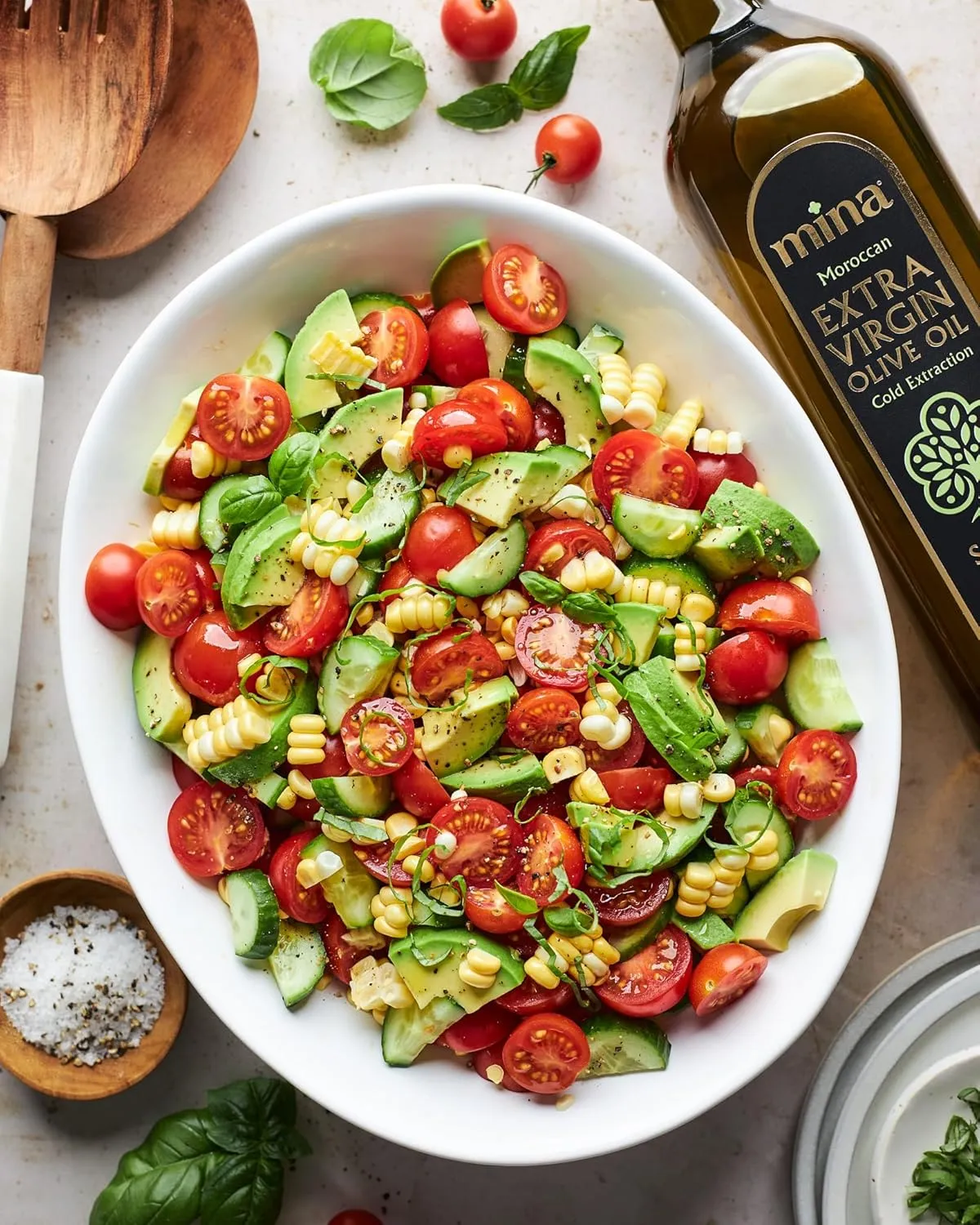 Mina Olive Oil Extra Virgin 68 Fl Oz, New Harvest, Polyphenol Rich Moroccan Extra Virgin Olive Oil, Single Origin, Early Harvest, Cold Extraction, Less than 0.2% Acidity, 2 L
