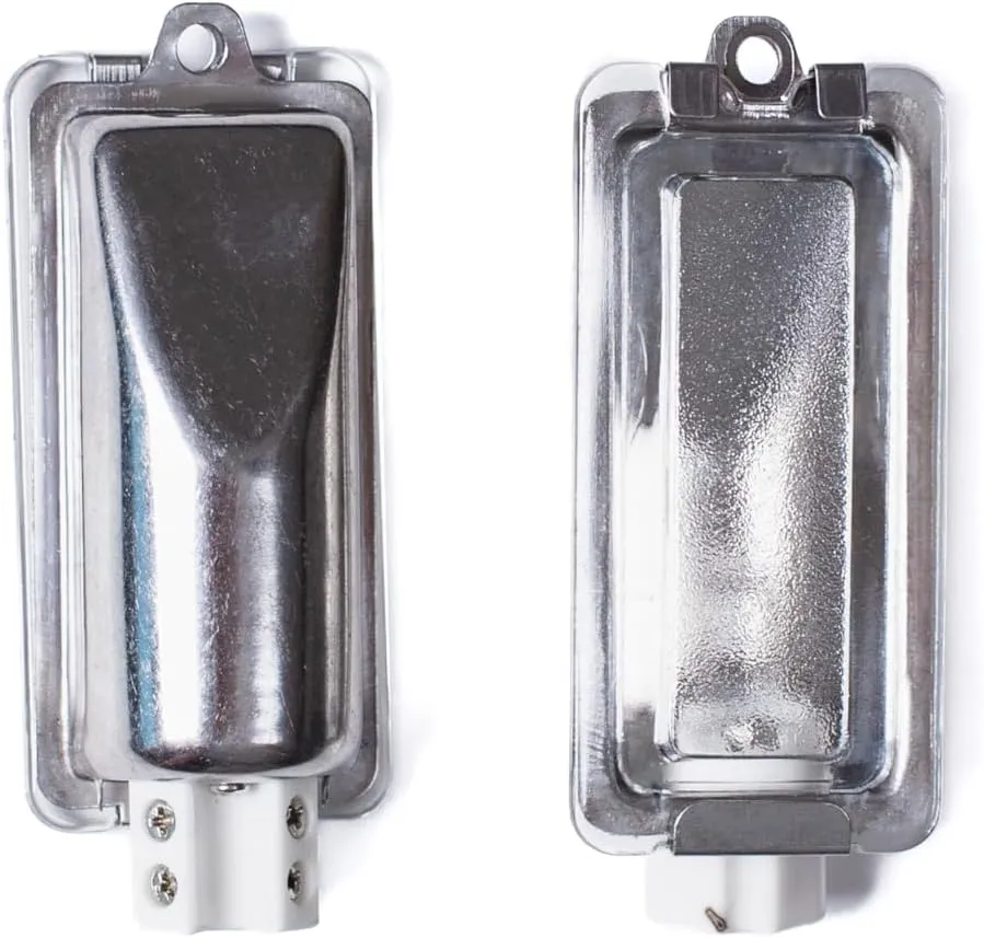 Mont Alpi Halogen Grill Light Assembly - 2X 8A37000038 - BBQ Grill Lighting Fixtures for All Outdoor Island Kitchens and Built-in Barbecue Grills (Pack of 2)