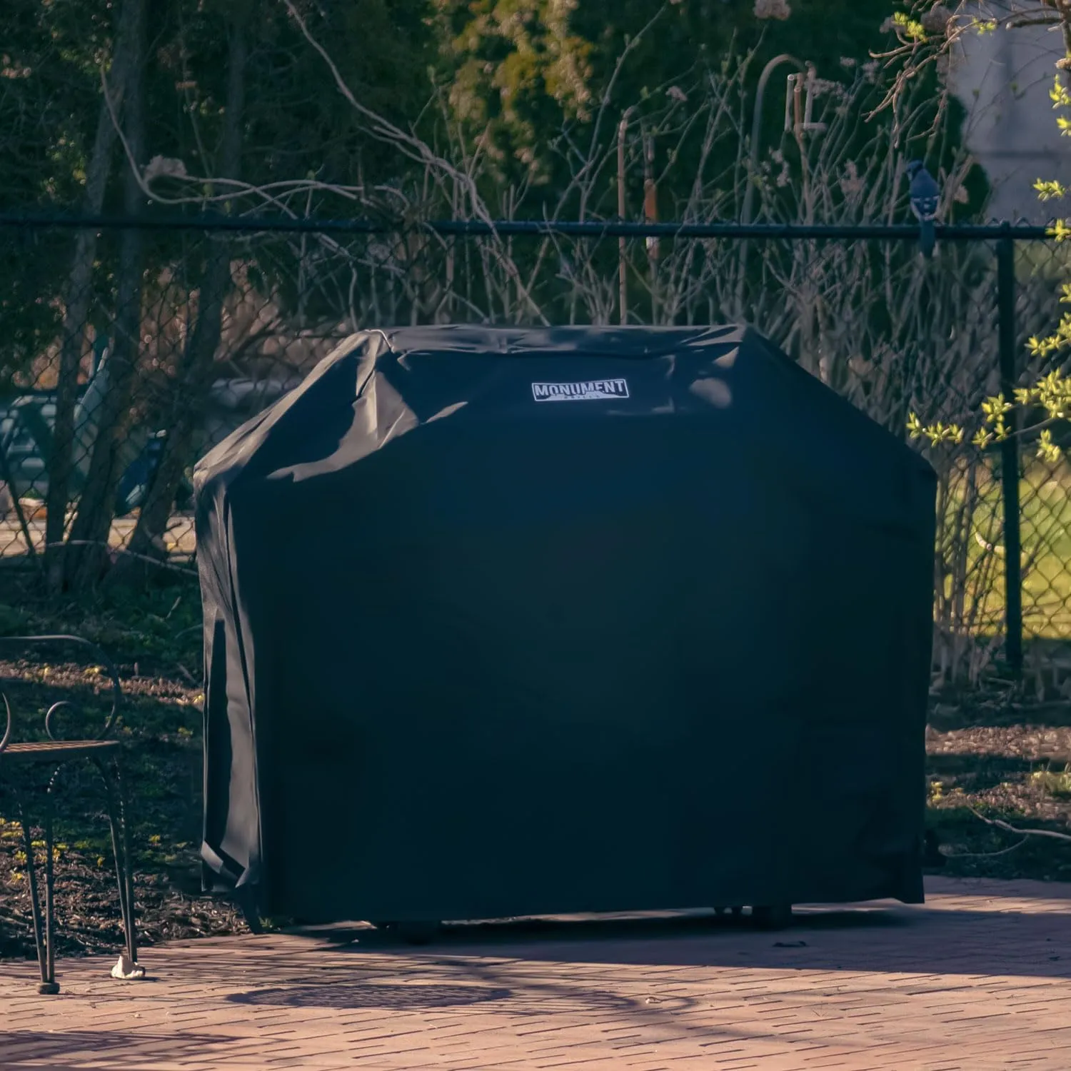 Monument Heavy Duty Gas BBQ Grill Cover,54-inches for 4-Burner Mesa 400, 25392, 24633, 35633, 24367, 41847NG, SKU 98475