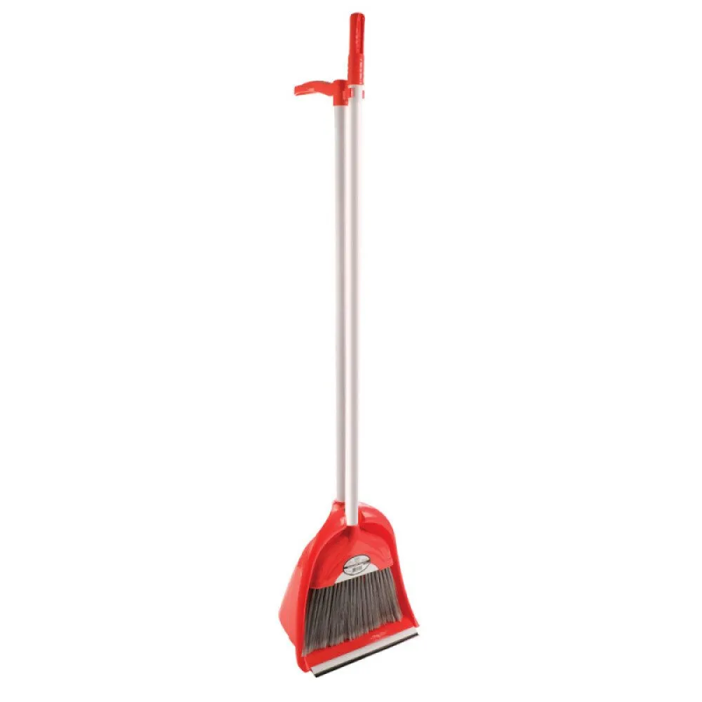 Mop and Drill Set Esenia with  Rubber Lamella, Red