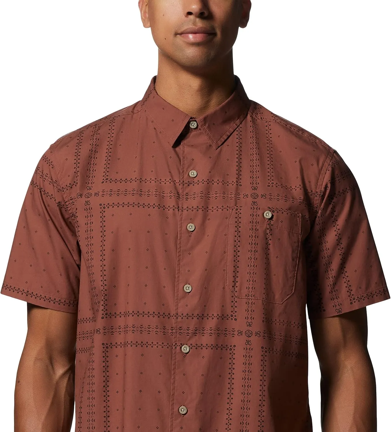 Mountain Hardwear Men's Big Cottonwood Short Sleeve Shirt
