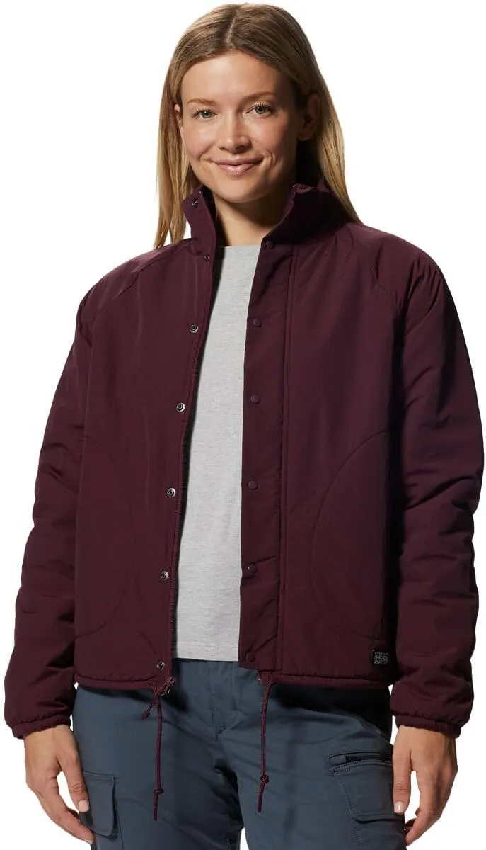 Mountain Hardwear Women's HiCamp Shell Jacket for Hiking, Travel, Camping, and Everyday Wear