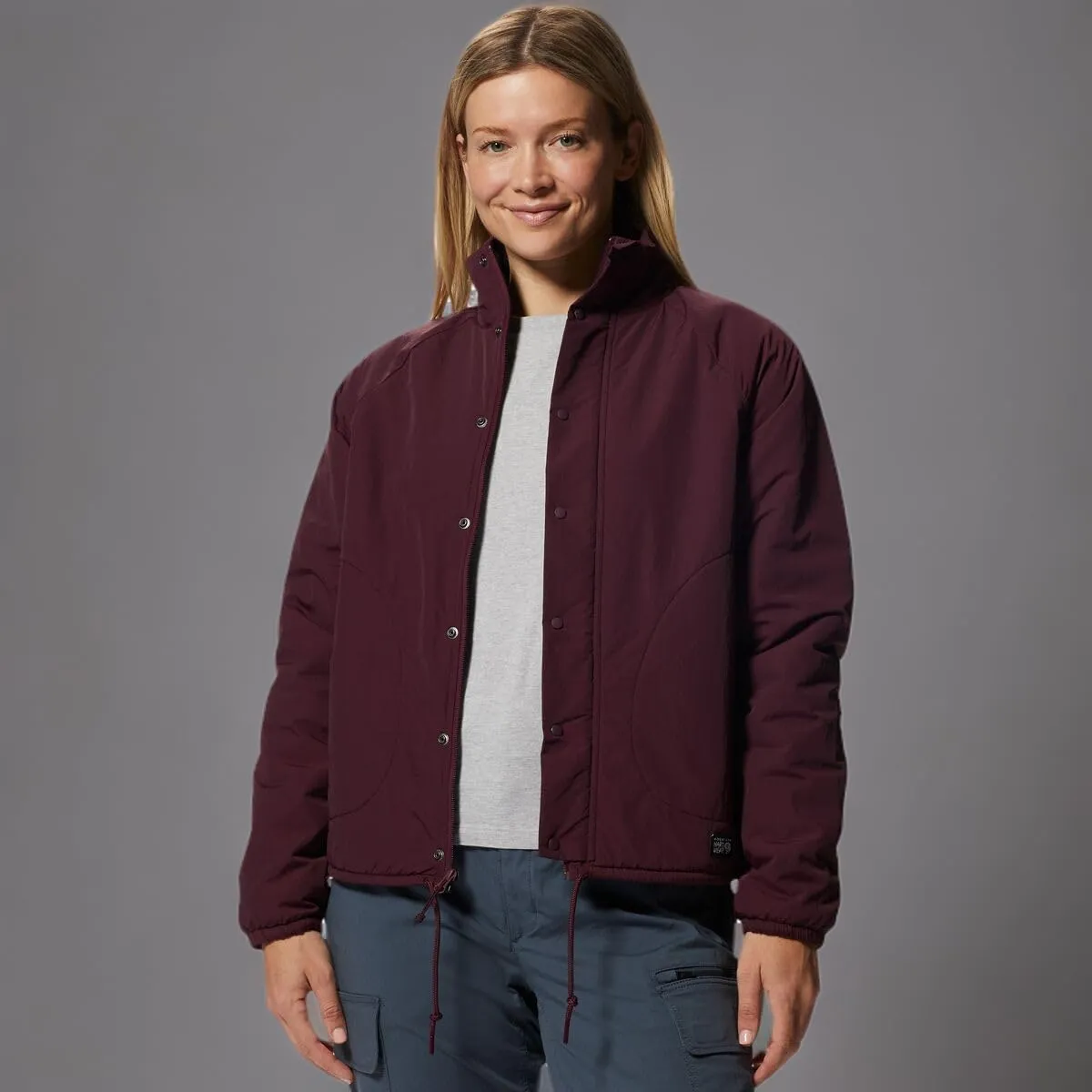 Mountain Hardwear Women's HiCamp Shell Jacket for Hiking, Travel, Camping, and Everyday Wear
