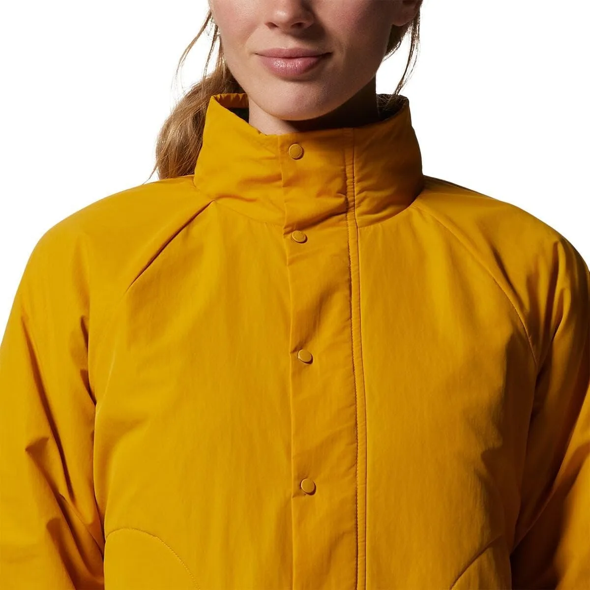 Mountain Hardwear Women's HiCamp Shell Jacket for Hiking, Travel, Camping, and Everyday Wear