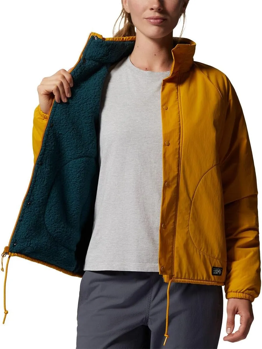 Mountain Hardwear Women's HiCamp Shell Jacket for Hiking, Travel, Camping, and Everyday Wear
