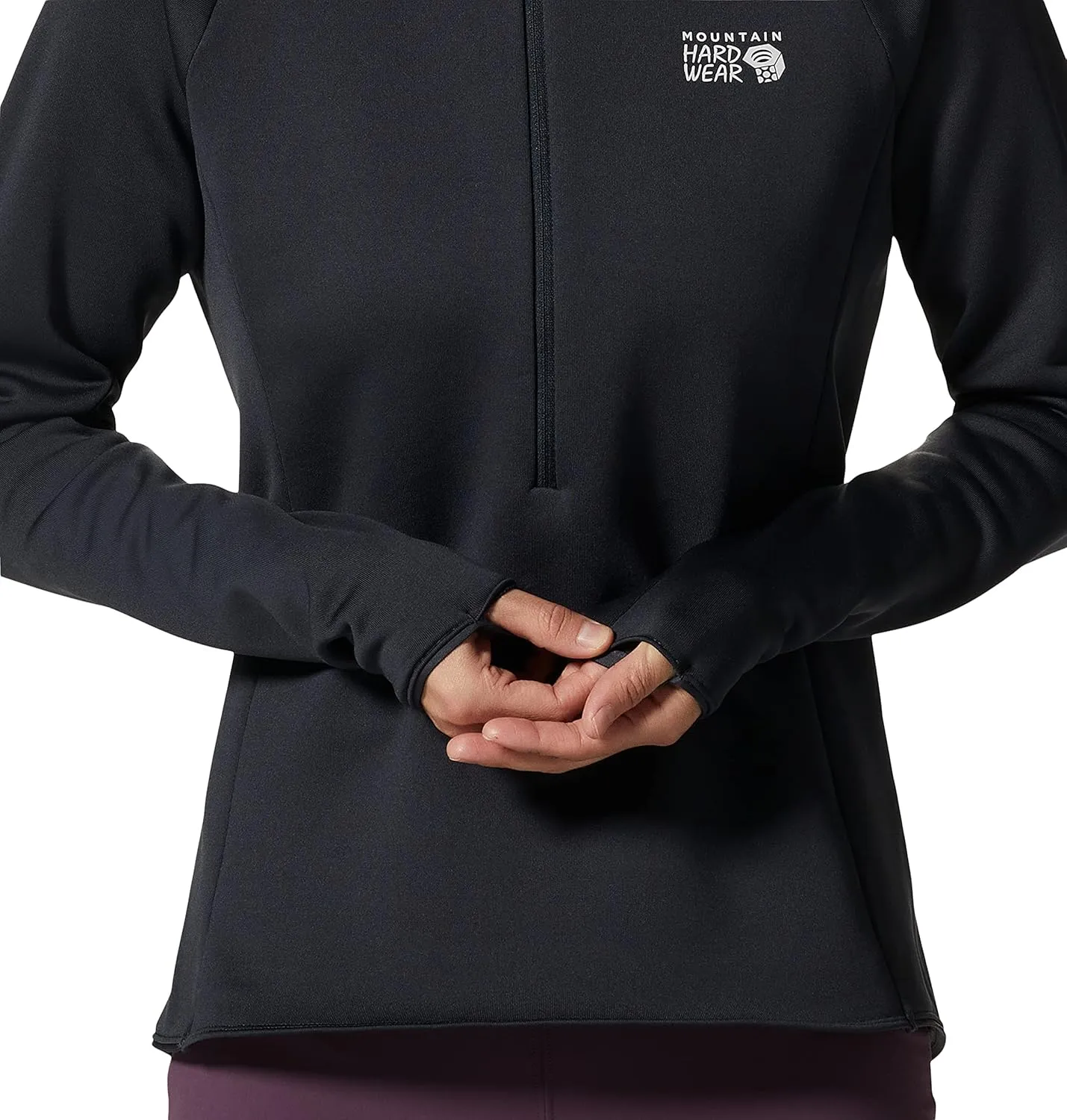 Mountain Hardwear Women's Polartec Power Stretch Pro 1/4 Zip for Climbing and Backpacking | Insulated and Moisture-Wicking