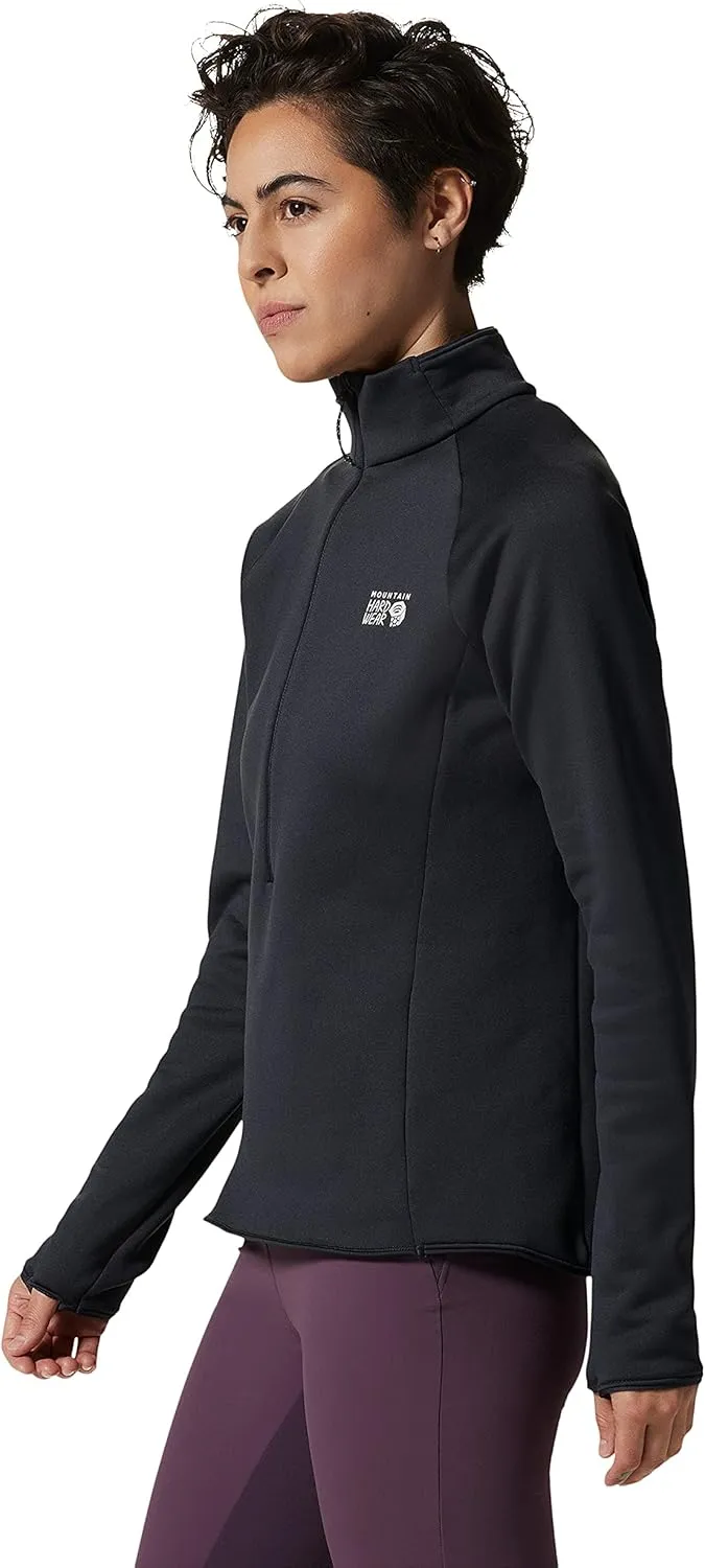 Mountain Hardwear Women's Polartec Power Stretch Pro 1/4 Zip for Climbing and Backpacking | Insulated and Moisture-Wicking