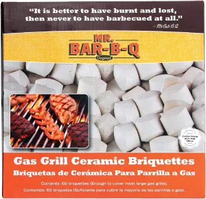 Mr Bar B Q 06000Y Gas Grill Ceramic Briquettes