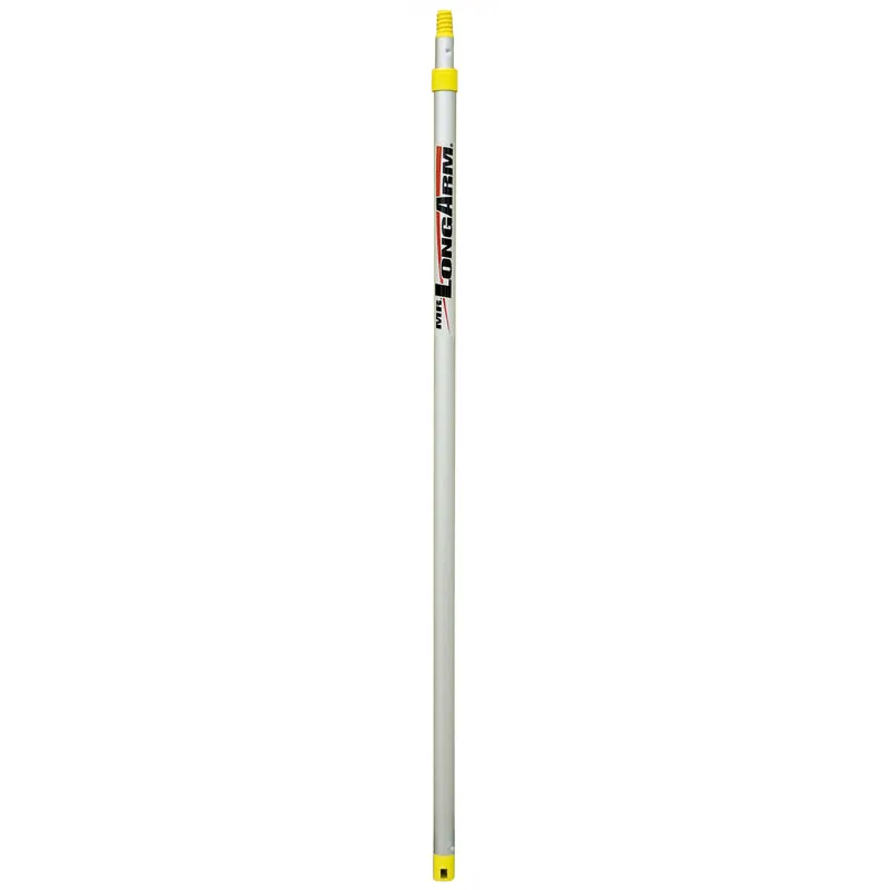 Mr. LongArm Twist-Lok Telescoping 3-6 ft. L X 1 in. D Aluminum Extension Pole Silver