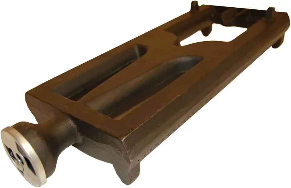 Music City Metals 22701 Cast Iron Burner Replacement for Select DCS and Lynx Gas Grill Models