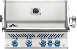 Napoleon Bbq BIPRO500RBNSS3 Built-In Prestige Pro 500 Rb With Infrared Rear Burner , Stainless Steel , Natural Gas