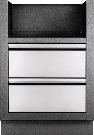 Napoleon Bbq IMUGC18CN Oasis Under Grill Cabinet For Bi 700 Series 18" And 12" Burners For Built-In 700 Series Dual Burners , Grey