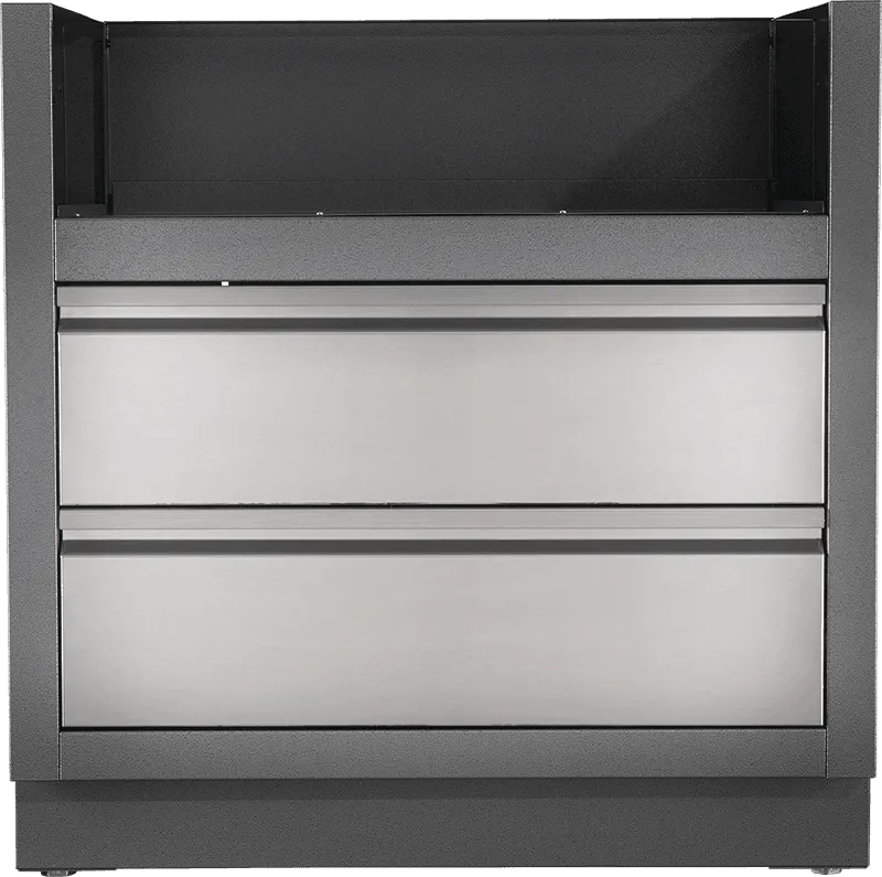 Napoleon Bbq IMUGC500CN Oasis Under Grill Cabinet For Bipro500 & Bip500 For Built-In Prestige Pro 500 Or Prestige 500 , Grey