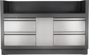 Napoleon Bbq IMUGC825CN Oasis Under Grill Cabinet For Bipro825 For Built-In Prestige Pro 825 , Grey