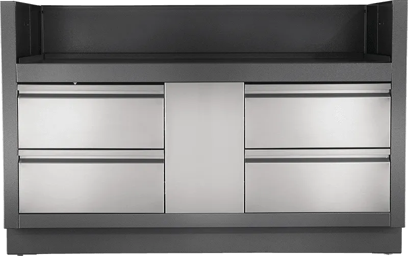 Napoleon Bbq IMUGC825CN Oasis Under Grill Cabinet For Bipro825 For Built-In Prestige Pro 825 , Grey