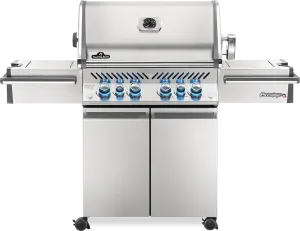 Napoleon Bbq PRO500RSIBPSS3 Prestige Pro 500 Rsib With Infrared Side And Rear Burners , Stainless Steel , Propane